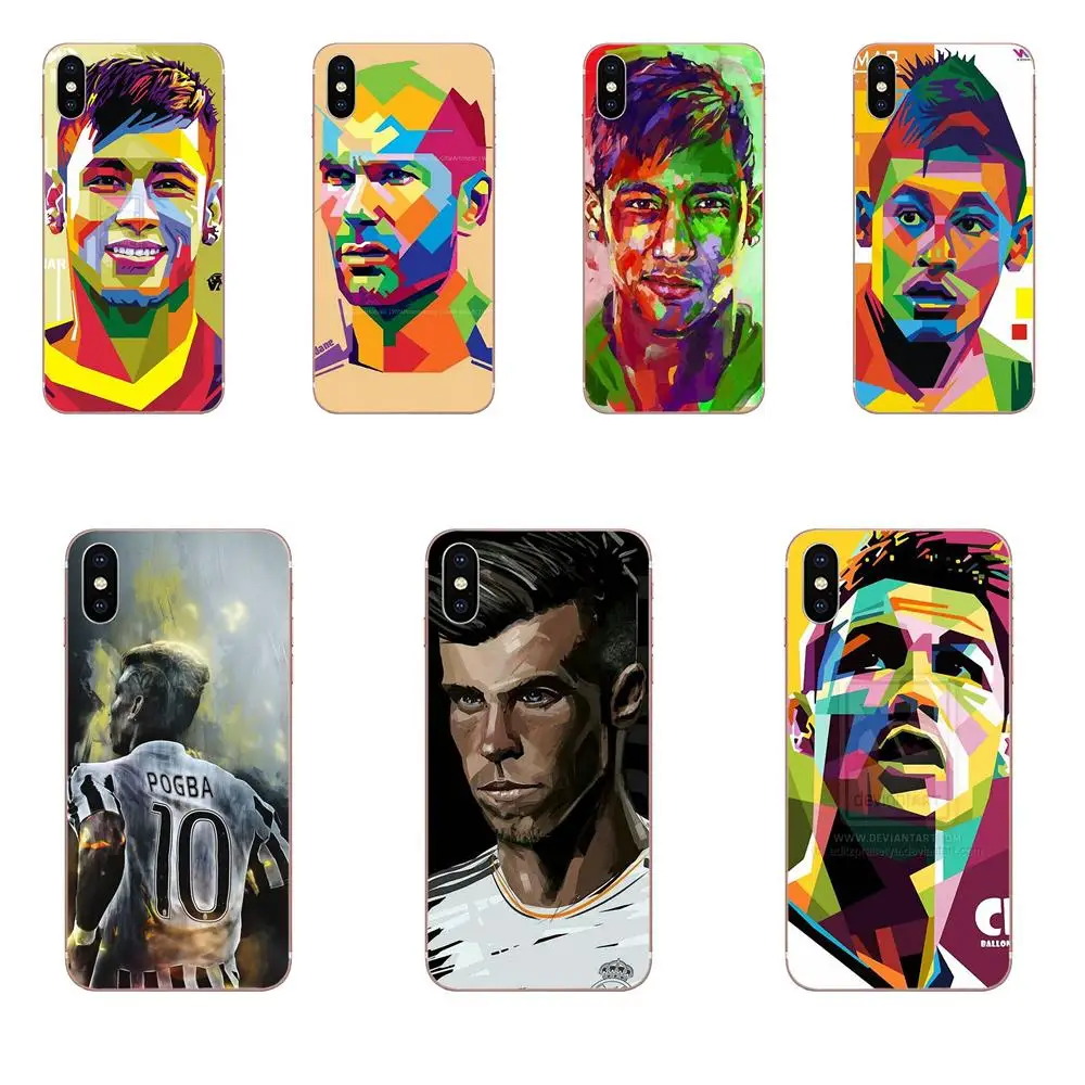 Neymar Jr картина маслом мягкий модный Оригинальный Для samsung Galaxy Note 5 8 9 S3 S4 S5 S6 S7 S8 S9 S10 5G
