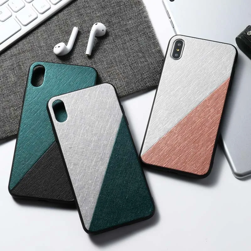 

For Huawei Mate 30 Pro Case Back Cloth Texture Leather Cover mate 20 lite pro X mate 10 Lite Mate20 mate10 mate30 Pro Lite Case