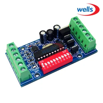 

DMX512 mini 3CH LED Controller,RGB dmx512 decoder,DC5V-24V,for LED RGB strip/ module