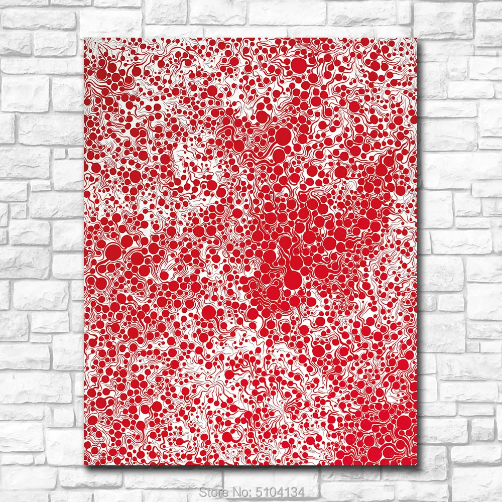 Yayoi Kusama beyond_the_end_of_the_century of paint ing Picture домашняя декоративная художественная картина