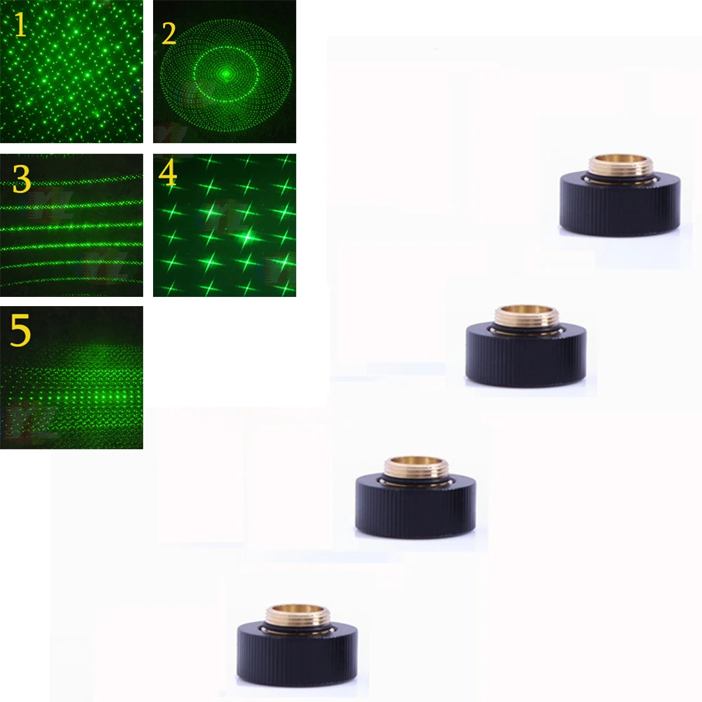1Pcs303 оригинальная лазерная головка зеленый лазерный прицел с регулируемым