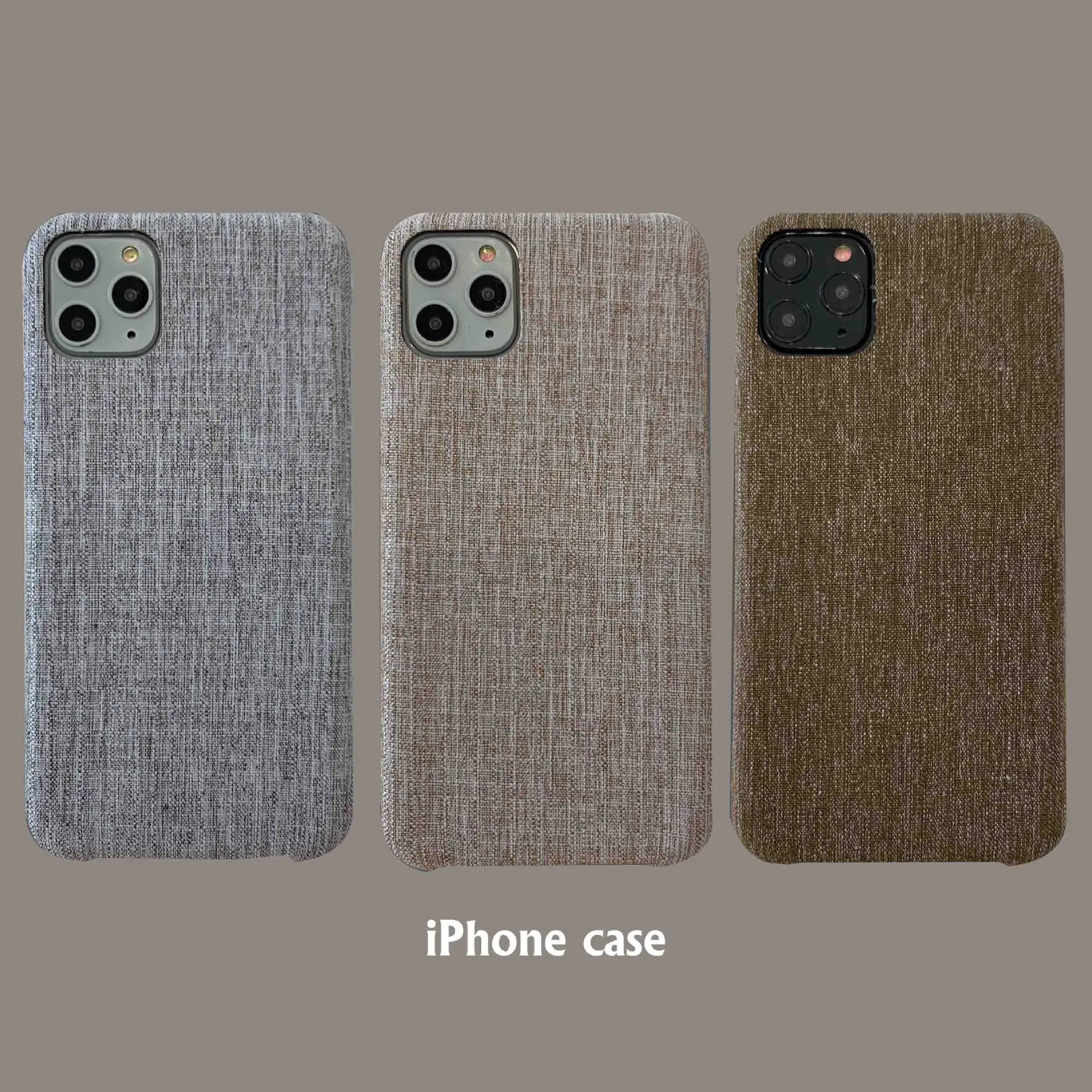 MGECD PC Felt of hemp cloth iphone xr case Hard shell protection for Apple X XsMAX 11pro max 8Plus 7Plus Fall Proof | Мобильные
