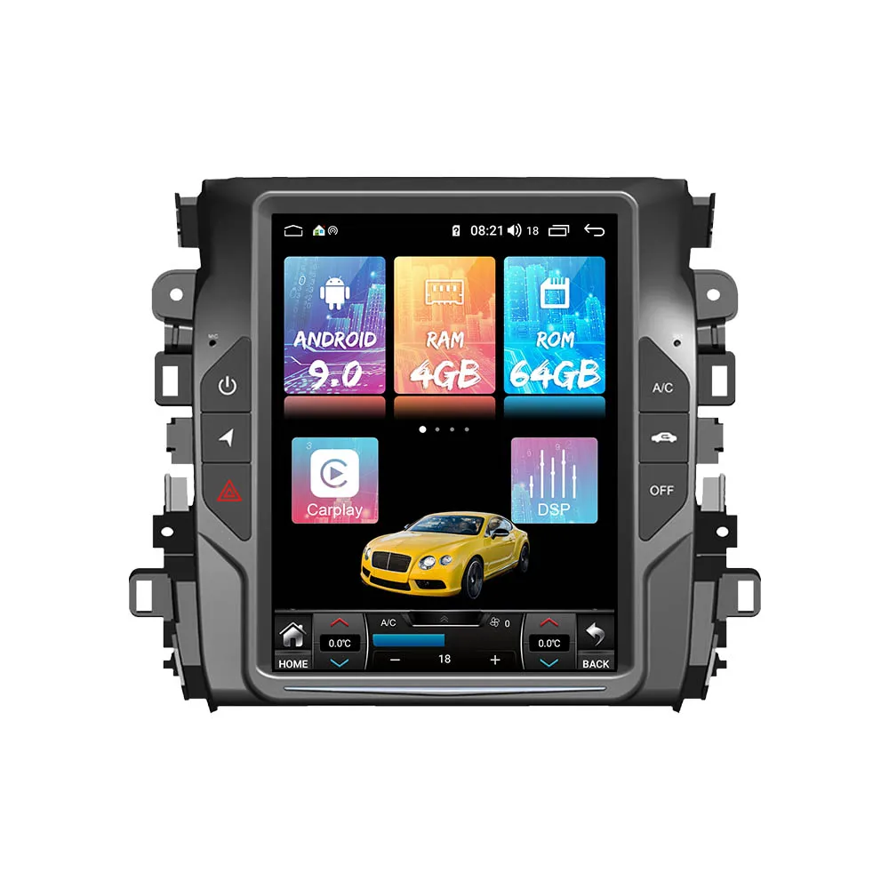 

Tesla 128GB Android 9.0 GPS Navigation Car DVD Player For Honda Avancier 2017 2018 2019 Auto radio stereo multimedia player UNIT