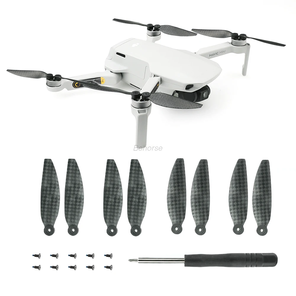 Для Mavic мини пропеллеры из углеродного волокна жесткие и Прочные Легкие 4726F