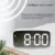 Акриловый/Зеркальный Будильник LED Digital Clock Voice Control Snooze Time Temperature Display Night Mode Reloj Despertador Digital
