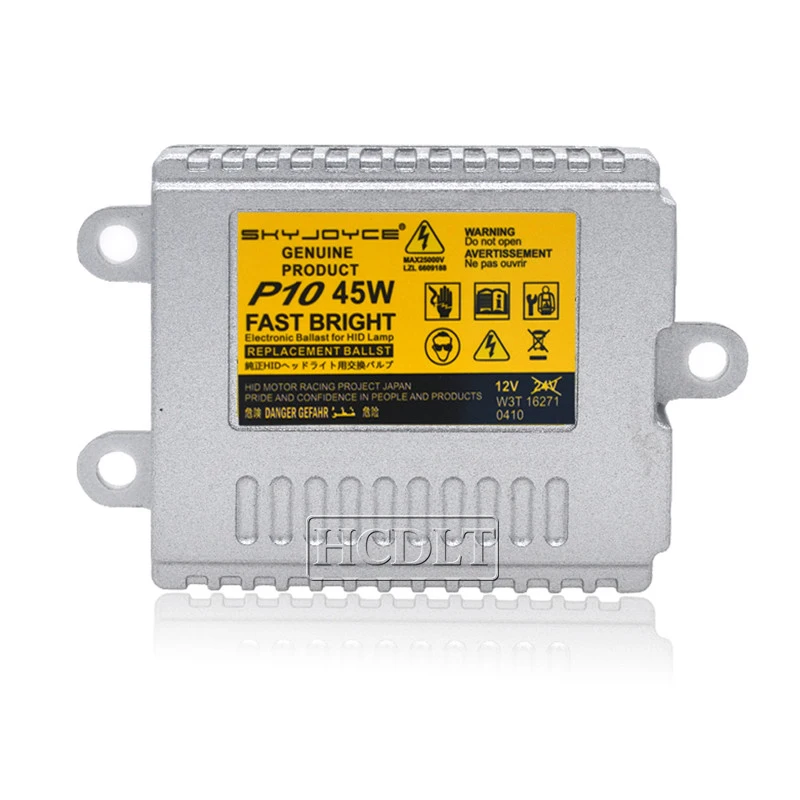 HCDLT 2PCS AC 45W Fast Start Car Light HID Xenon Ballast Blocks Ignition For H7 H1 H11 D2H Auto Headlight Kit Reactor Xenon 45W (6)