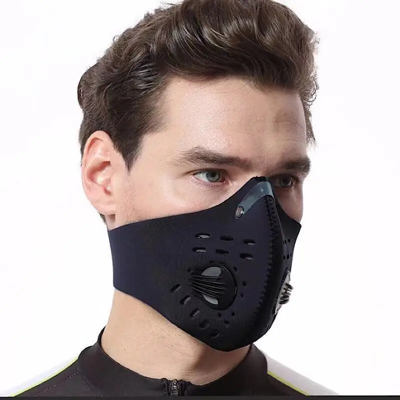 

pollution mask custom neoprene n99 dust pm2.5 bike cycling mouth fine n95 air filter anti odor smog fashion pollen mask