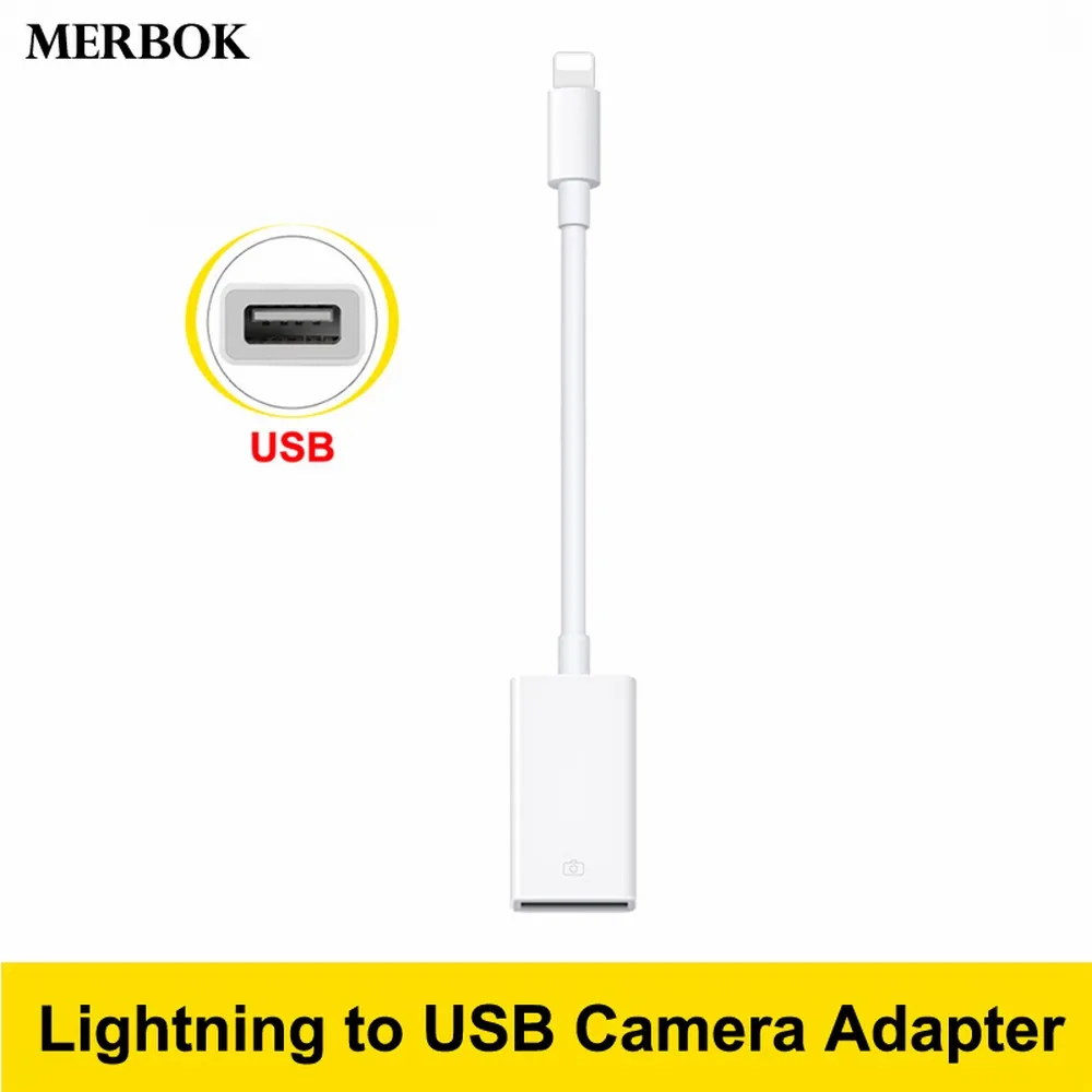 

U Disk Lighting to USB OTG Date Connect Cable Adapter Keyboard Microphone Connector For iPad Pro Tablet iPhone XR X XS Max 8 7 6