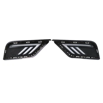 

2Pcs for 2019 Tuyue with Yellow Blue Three-Color Daytime Running Lights Modification