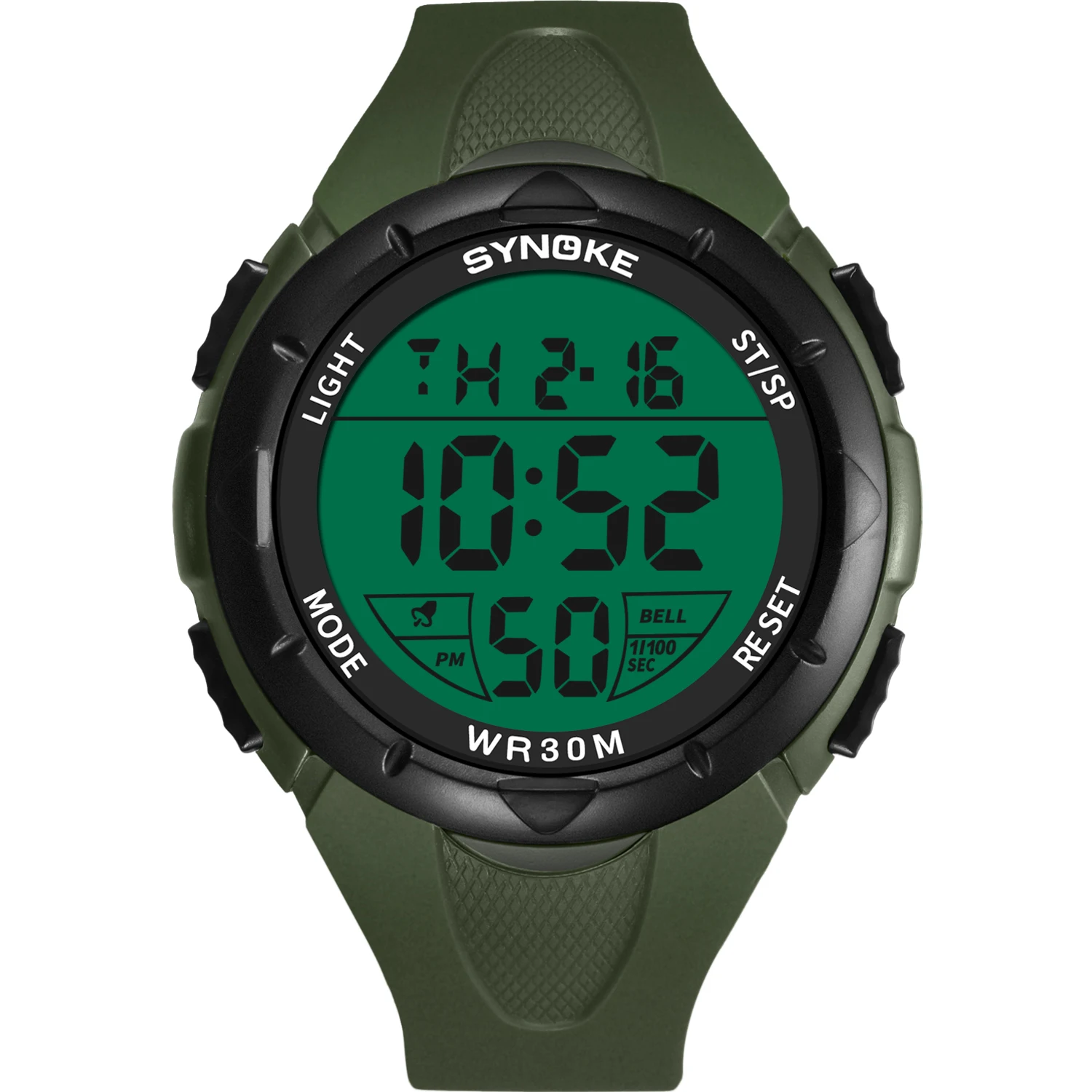 SYNOKE Men's Sport Watch Waterproof Electronic Clock TOP Brand Men Luxury Digital Watches LED Large Dial Military Watch For Men 