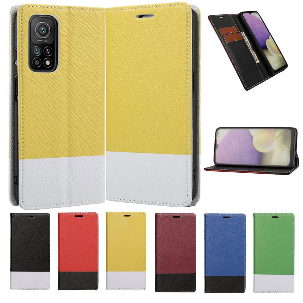 Роскошный чехол-бумажник для телефона Xiaomi Mi 11i 10T Poco F3 M3 Pro X3 NFC Redmi K40 Note 9 10 Funda