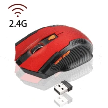 USB Беспроводная мышь 1600 dpi Регулируемый USB 2,0 приемник оптическая компьютерная мышь 2,4 ГГц эргономичные мыши для ноутбука PC мышь геймера