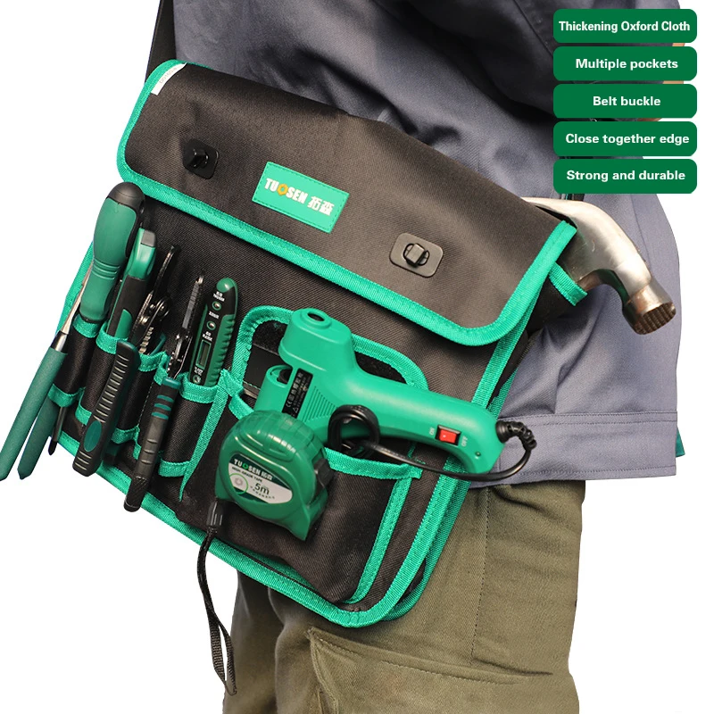 

work kit bag for tools belt tool carpenter electrician backpack organizer pocket pouch toolbelt shoulder storage waist handbag