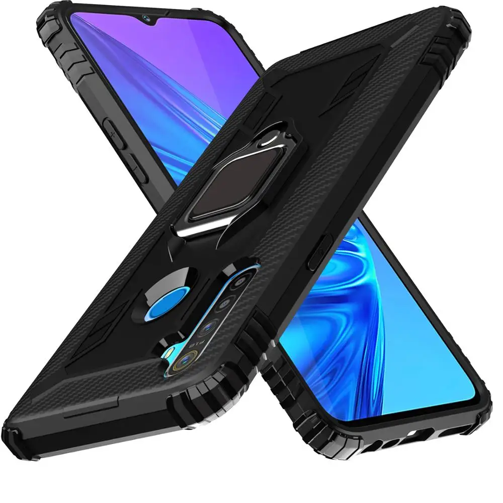Палец кольцо Kickstand чехол для телефона oppo realme 5 5S pro 11 XT X 2 A 9 2020 лучшая защита твердая