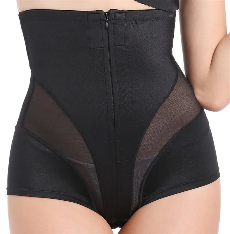 LAZAWG Женская лучшая Талия Cincher Body Shaper Тренер Пояс контроль живота нижнее белье Корректирующее белье с бесшовной молнией крюк сетка