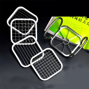 

Kitchen Gadgets Stainless Steel Vegetable Fruit Cutter Shredders Multifunction Potato Chips Apple Pear French Fries Cutter