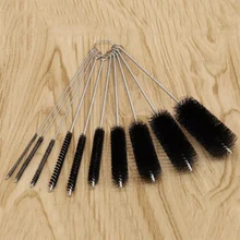 Для питьевой соломинки/очки/клавиатуры/ювелирные изделия чистящие кисти инструменты для очистки 10 шт./1 Набор нейлоновых трубок