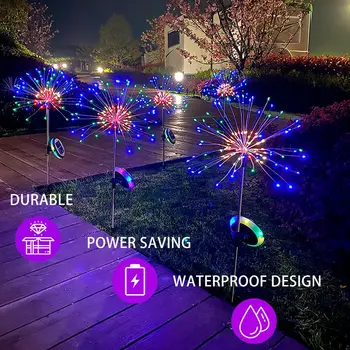 

Garden Landscape Path Lawn Lamp Outdoor Waterproof Garden Decoration LED Solar Light String Outdoor Waterproof