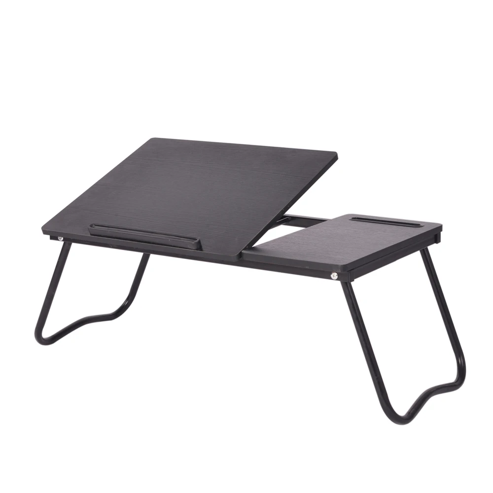 

Melamine Faced Board Laptop Stand,Breakfast Serving Tray with Folding Legs,Multi Function Table,Floor Desk,TV Bed Lap Tray