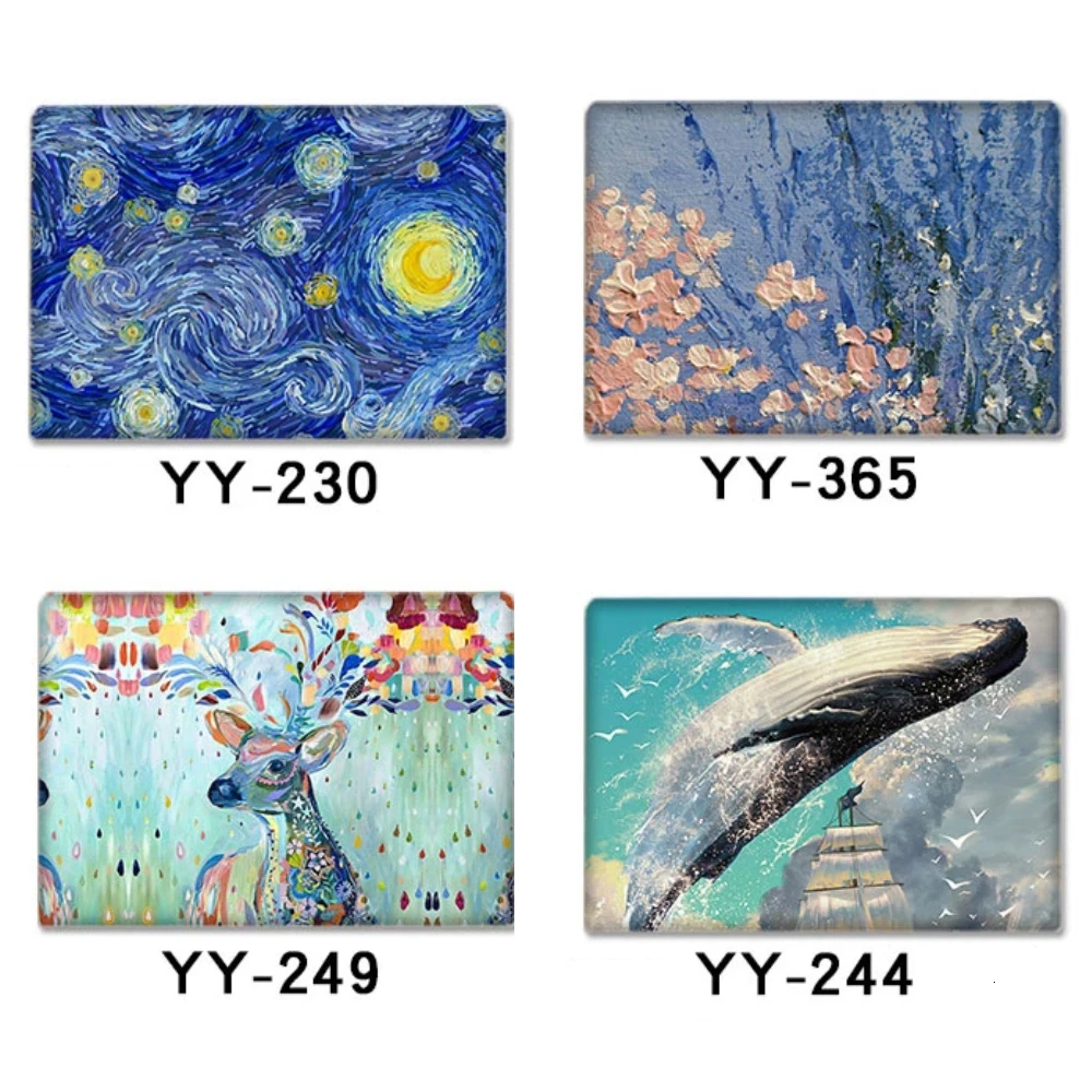 Новый чехол для Apple MacBook Air 13 2019 A1466 Pro 3 15 Retina 11 12 Touch Bar A2159 ноутбука|Сумки и чехлы