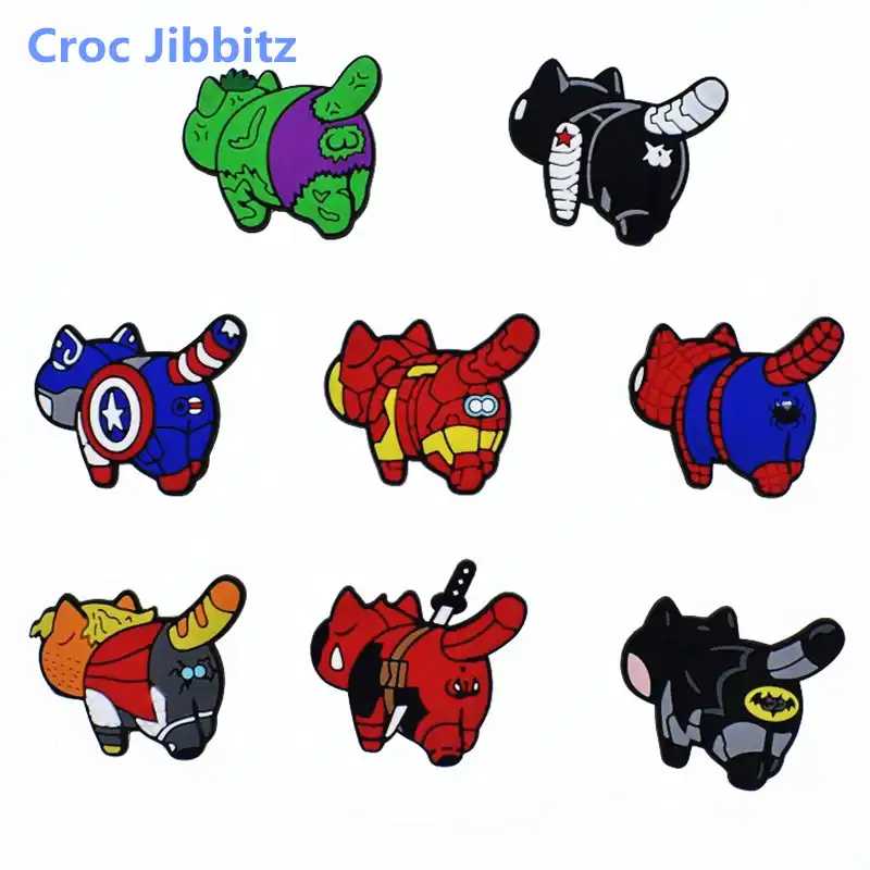 anime crocs charms