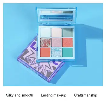 

9 Color Matte Eyeshadow 2020 New Fashion Summer Eyeshadow Eye Glitter Palette And Shimmer Cosmetics Shadow Diamond Eye Make X3K1