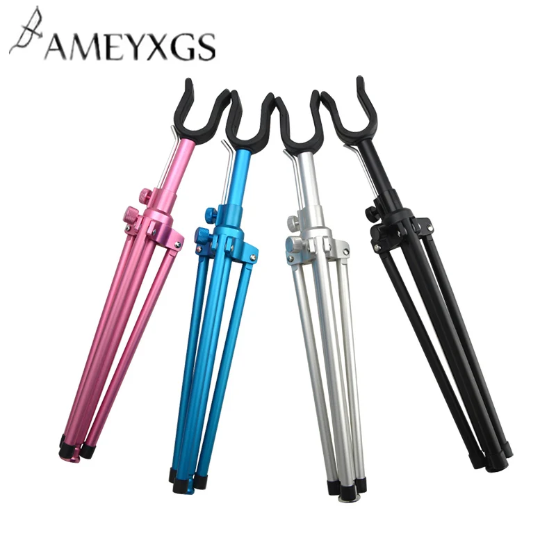 

Archery Recurve Bow Stand Aluminum Alloy Protable Foldable Bow Stand Outdoor Hunting Shooting Bow And Arrow Accessories