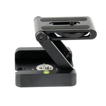 

Ball Head Tilt Z Quick Release Aluminum Tripod Folding Holder Stand