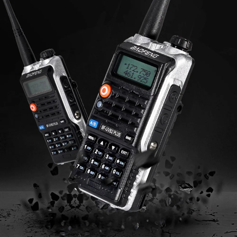 1 шт. Baofeng Bf-Uvb2 Plus рация для отеля, для автомобиля, для улицы, для самостоятельного вождения, высокая мощность, рация Baofeng Vhf, ручная платформа