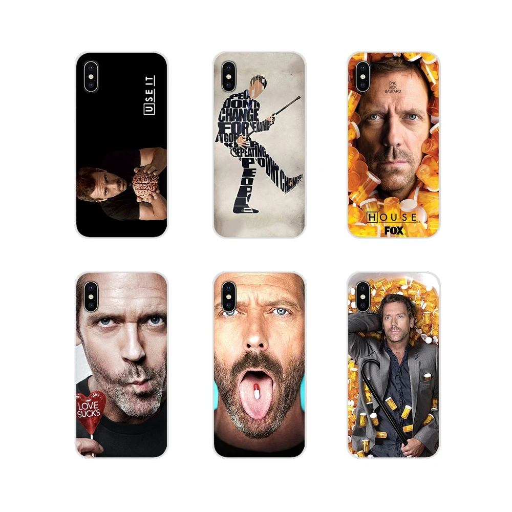 Мобильный телефон чехлы для Dr House Gregory Hugh Laurie таблетки мозга Samsung Galaxy S2 S3 S4 S5 Mini S6 S7