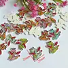 50pcs Mixed Style dinosaur Buttons For Handmade wooden buttons Craft Fit Sewing And Scrapbooking Accessories 2 Holes 4