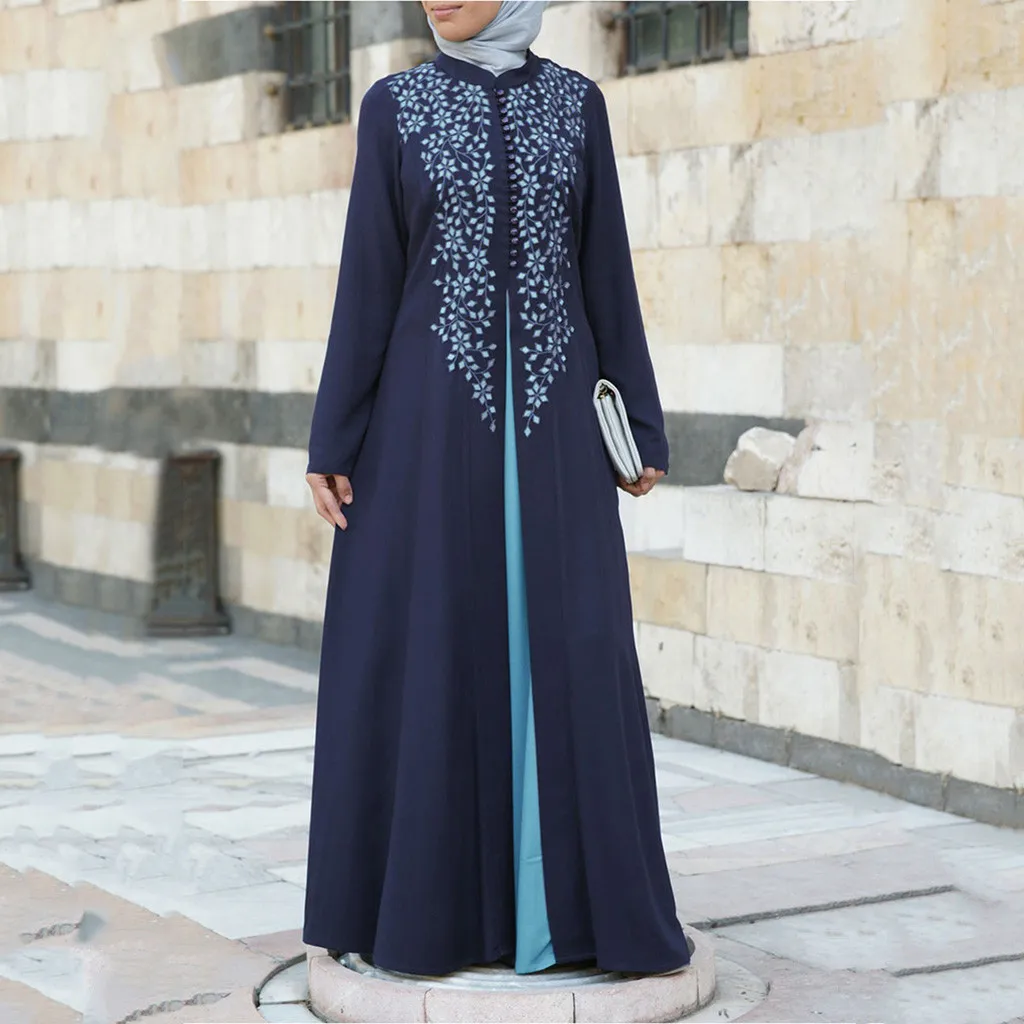 Модное женское мусульманское платье, кафтан, арабский джилбаб, абайя, исламское кружево, сшитое макси, элегантные вечерние платья, винтажное платье для девушек