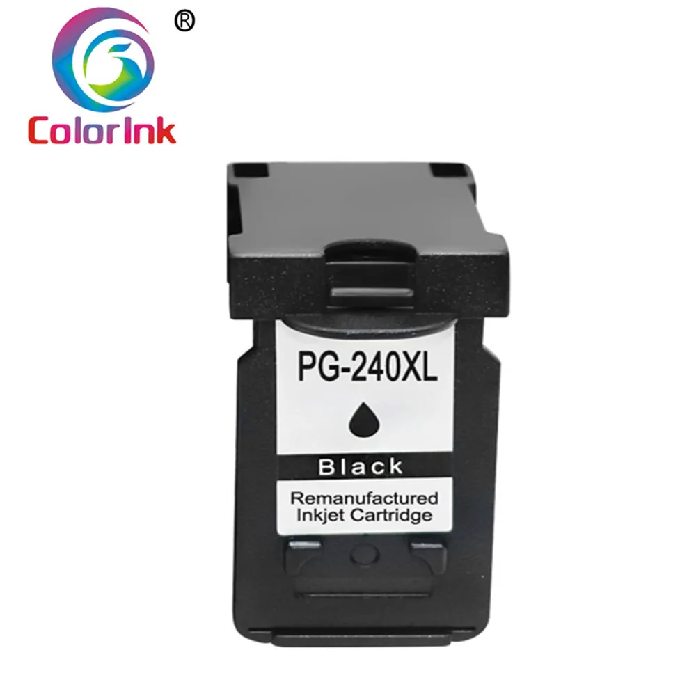 ColoInk PG 240 CL 241 чернильный картридж XL сменный для Canon Pixma MX372 MX432 MX512 MG2120 MG3120 MG3220 чернильные картриджи для принтера - Цвет: 1 Pack Black