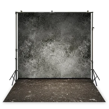 

Vintage Photography Cement Wall Cement Floor Backdrops Solid Background Photography For Studio Photoshoot Backdrops xt-1560