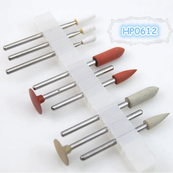 

5 Sets Dental Metal Crown and Steel Base Finishing and Polishing Kits HP0612