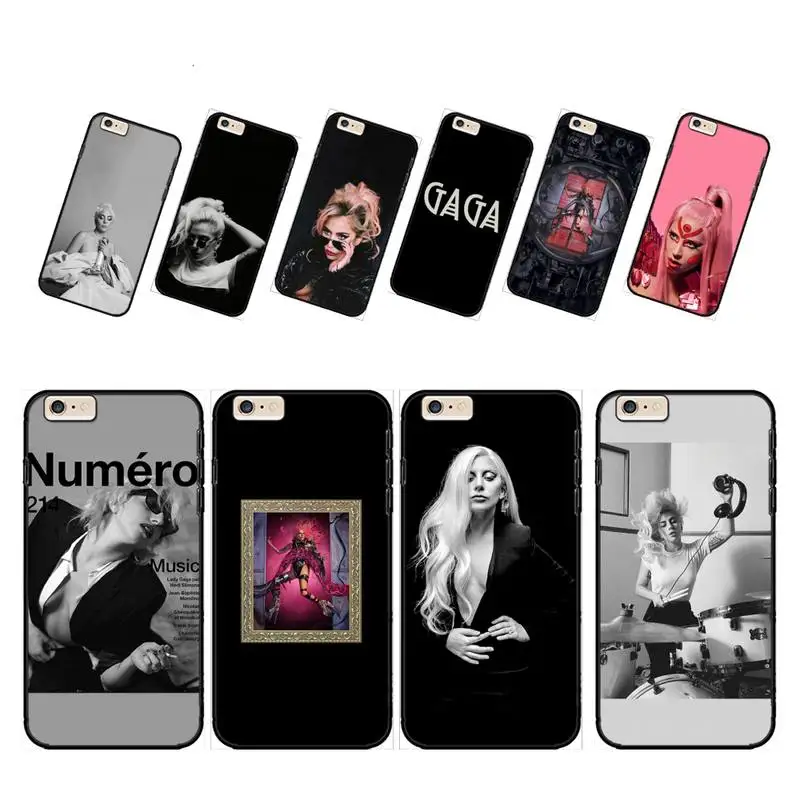 

FFboost Lady Gaga Chromatica luxury brand case coque fundas carcasa accessories etui capas for iphone 6 6s plus cases cover