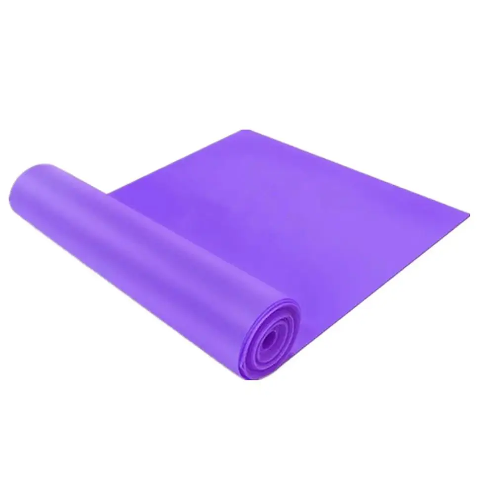 Фиолетовый Фитнес Эспандеры для упражнений резиновая Йога твердая 1,5 м лента-Эспандер для фитнеса резиновые петли для тренировок в спортзале# T10 - Цвет: Фиолетовый
