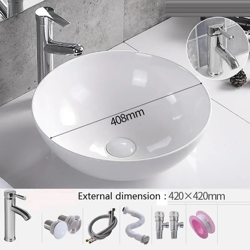 Version E Salle Bain Fregadero Black De Waschbecken сосуд wastatel Туалет Umywalka ванная комната бассейна Lavabo Pia Banheiro раковина умывальник - Цвет: Version E