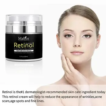 

50ml Moisturizer Face Cream Hyaluronic Acid AntiAging Remove Wrinkle Vitamin E Collagen Smooth Whitening Cream