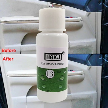 

1PCS HGKJ 20ML 1:8 Dilute with water = 180ML Car Seat Interiors Cleaner Car Window Glass Car Windshield Cleaning Car Accessories