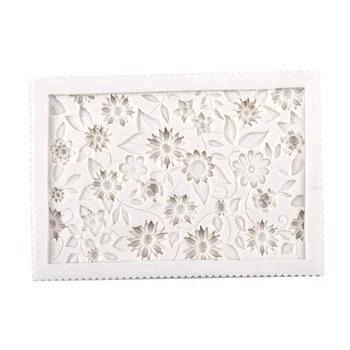 

Small Chrysanthemum Silicone Mold Designer DIY 3D Wall Panel Concrete Mold Stampi in Silicone