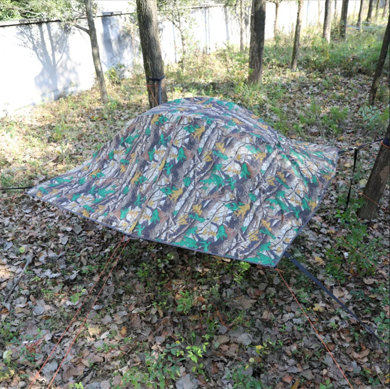 Family Hammock Triangle Tree Tent Family Travel Camping Fishing Self-driving Tour Extra Large Hammock Waterproof 