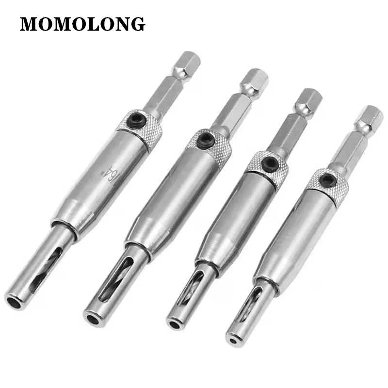 Puncher Hinge Tapper Core Drill Bit Set Hole For Doors Self Centering Woodworking Power Tools furadeira