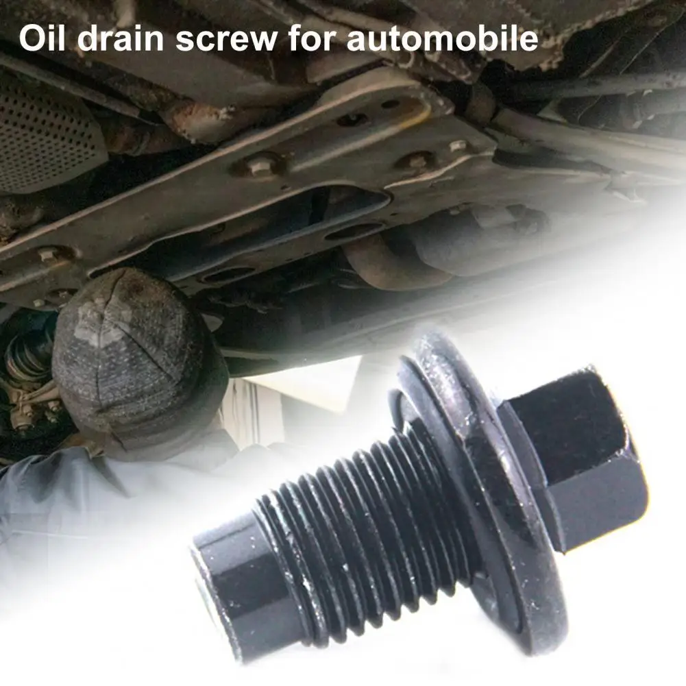 Oil Drain Screw Hard Abrasion Resistance Metal M14 x 1.5 mm Fuel Pan