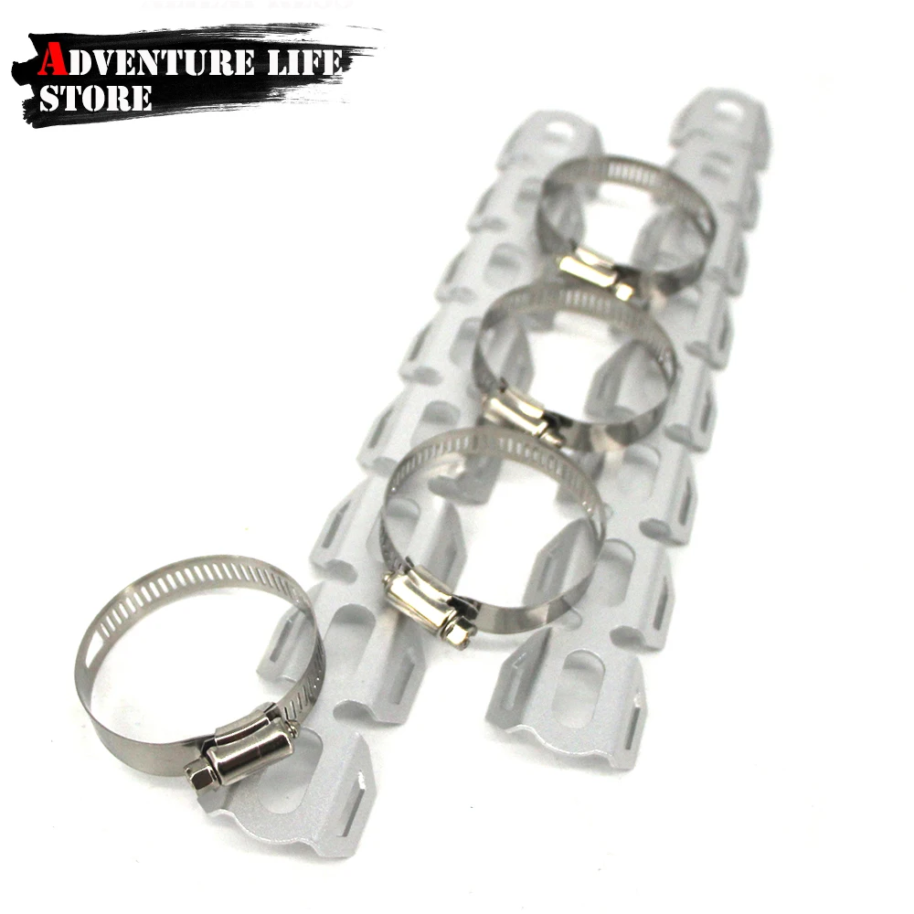 

Motorcycle Exhaust Heat Shield Wrap Muffler Pipe Cover Heel Guard Protection For YAMAHA Tenere 700 1200 For Tenere700 R6 R1 R3