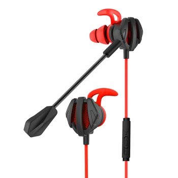 

Earphone Helmets For Cs Games Gaming In-ear Headset With Mic Volume Control Gamer Earphones Plug-in Gaming Headset Mobile Phone
