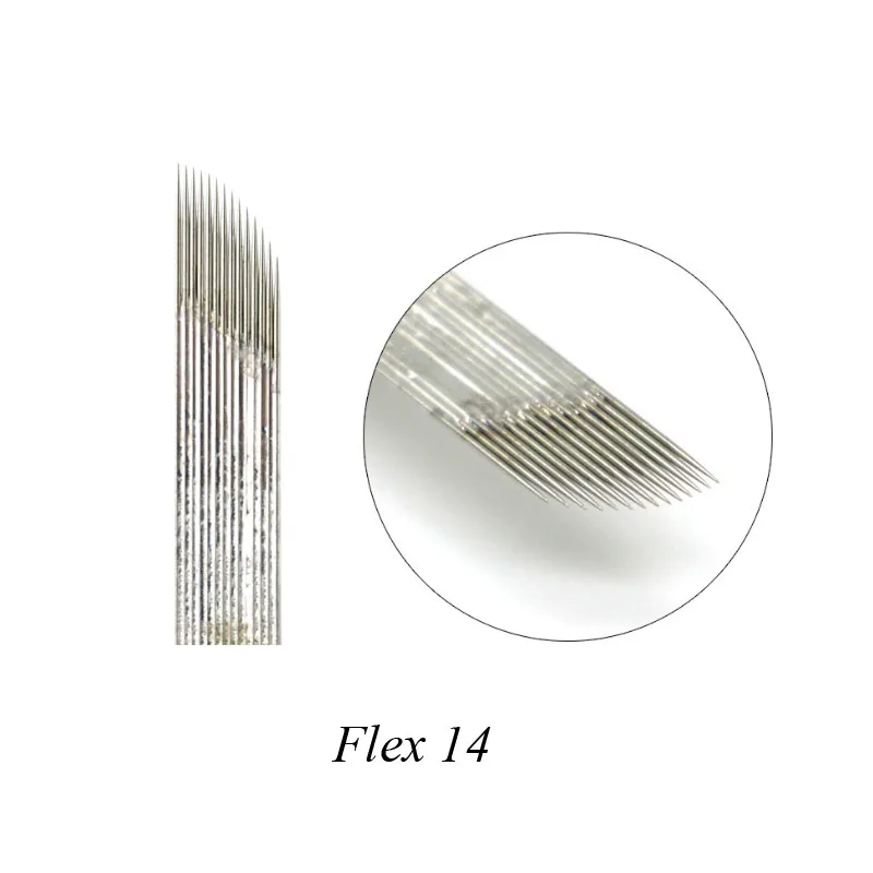 

Tebori Microblading Needles Manual Pen Blades 14 Pins Microblading Permanent Makeup Eyebrow Tattoo 3D Embroidery