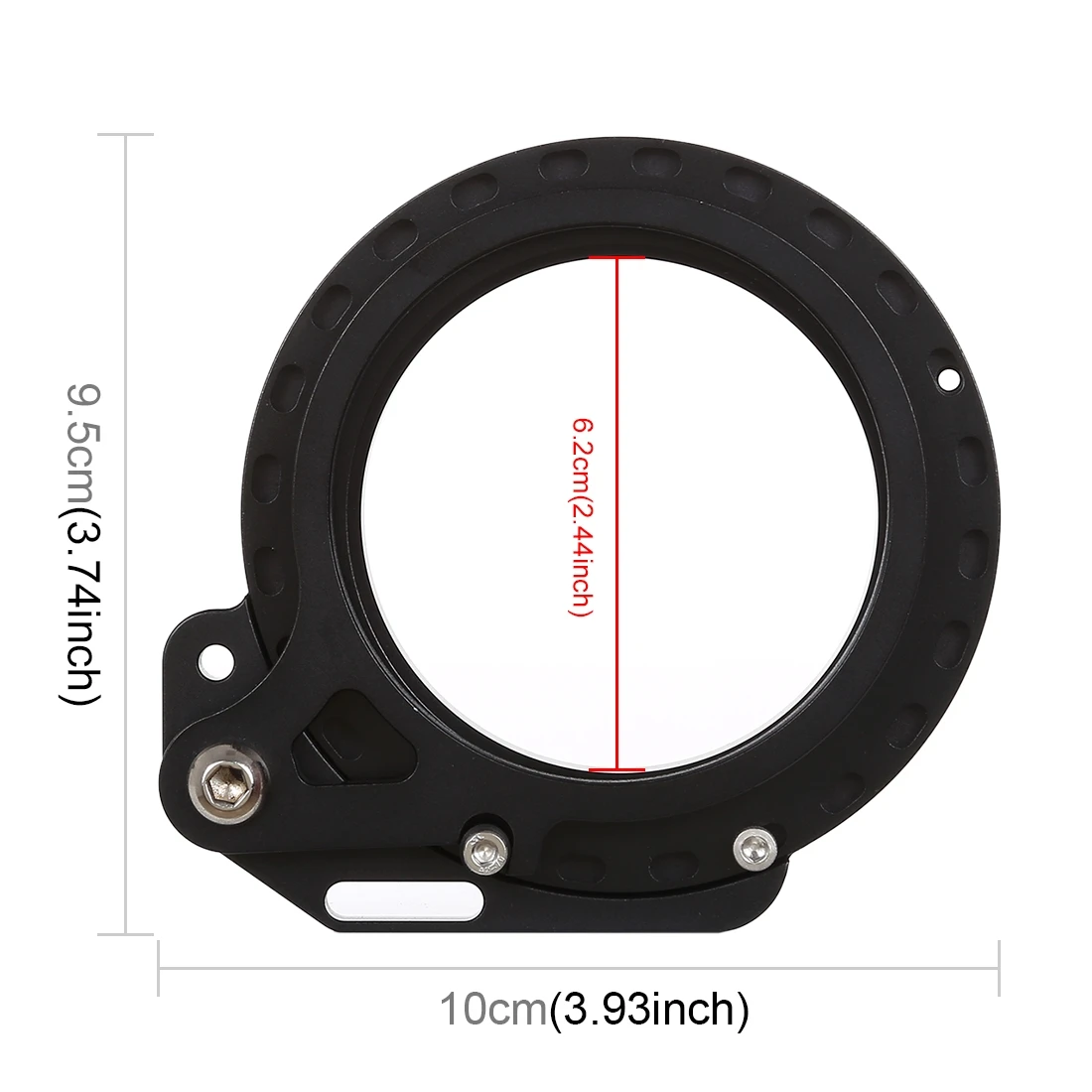 PULUZ 67 мм до 62 мм Swing Wet-Lens Diopter адаптер крепление разъем для Canon G7 X II/sony камера подводный Дайвинг Корпус чехол
