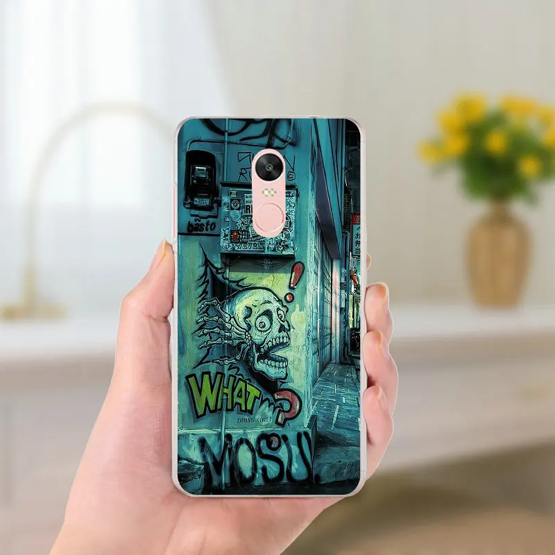 Мягкие силиконовые чехлы из ТПУ с рисунком граффити для Xiaomi mi Red mi 3 3S 4 4A 4X5 5A 6A 7 7A GO K20 9T CC9 Pro