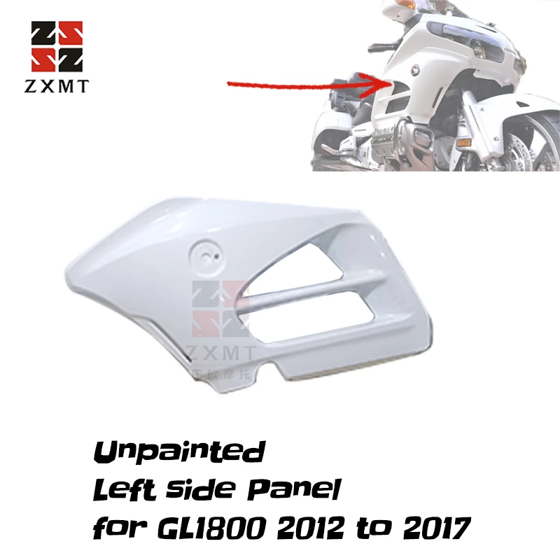 ZXMOTO Left and Right Side front fairing cover for HONDA GoldWing 1800 GL1800 Unpainted 